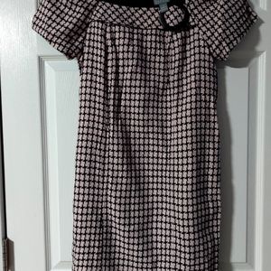 Pink and Black Dress